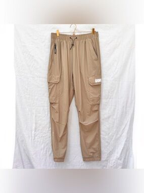 RAWGEAR | XL JOGGER WINDBREAKER DRAWSTRING TRACK HIGH TECH CARGO PANTS